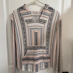 Wallflower Multicolor Patterned Hoodie